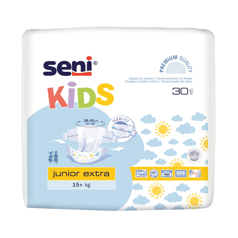 Підгузки дитячі SENI KIDS junior extra 30 шт